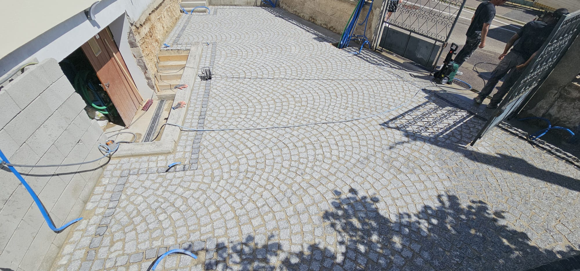Pavé granit du Portugal pour aménagement extérieur