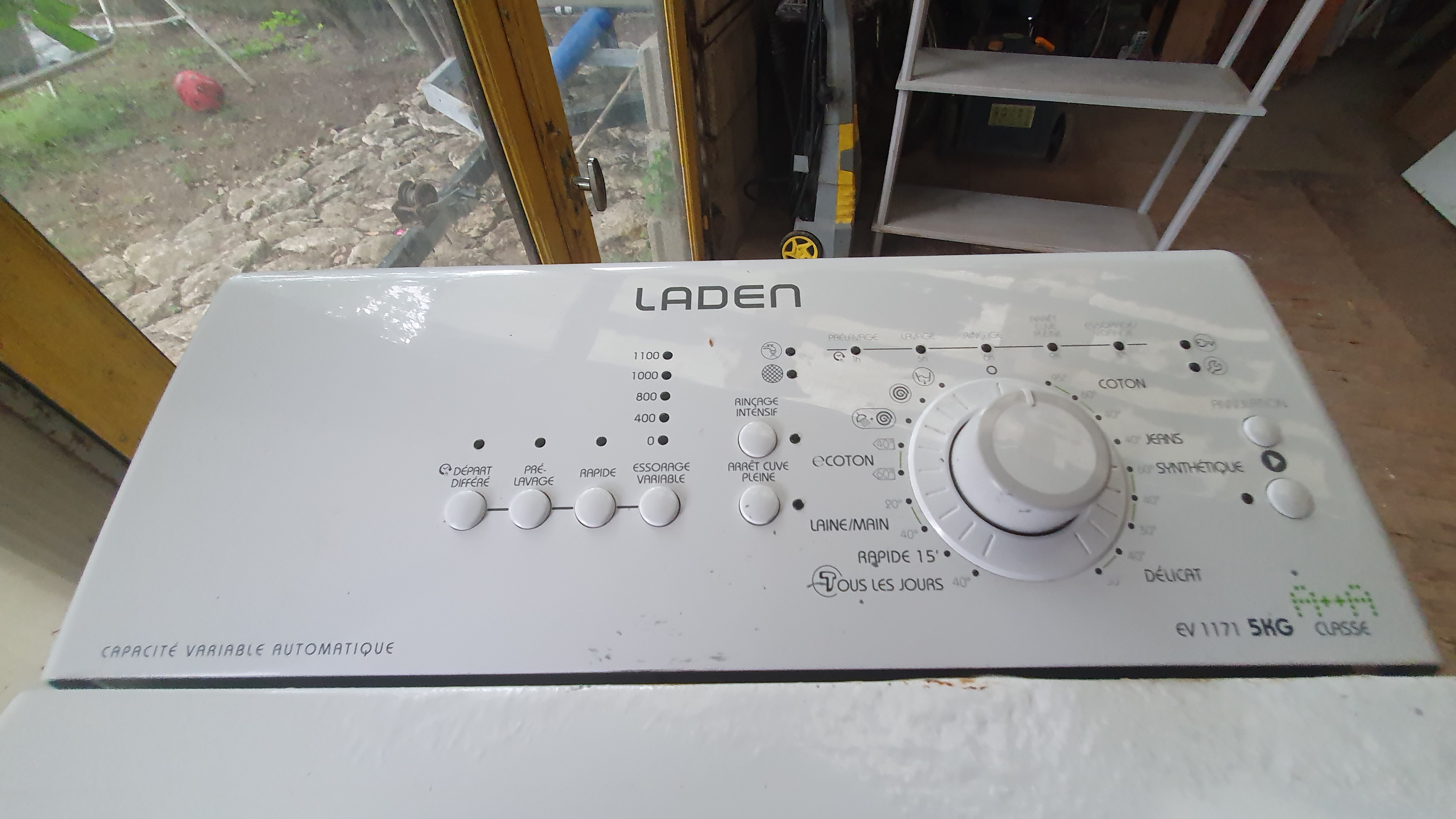 Machine à laver laden
