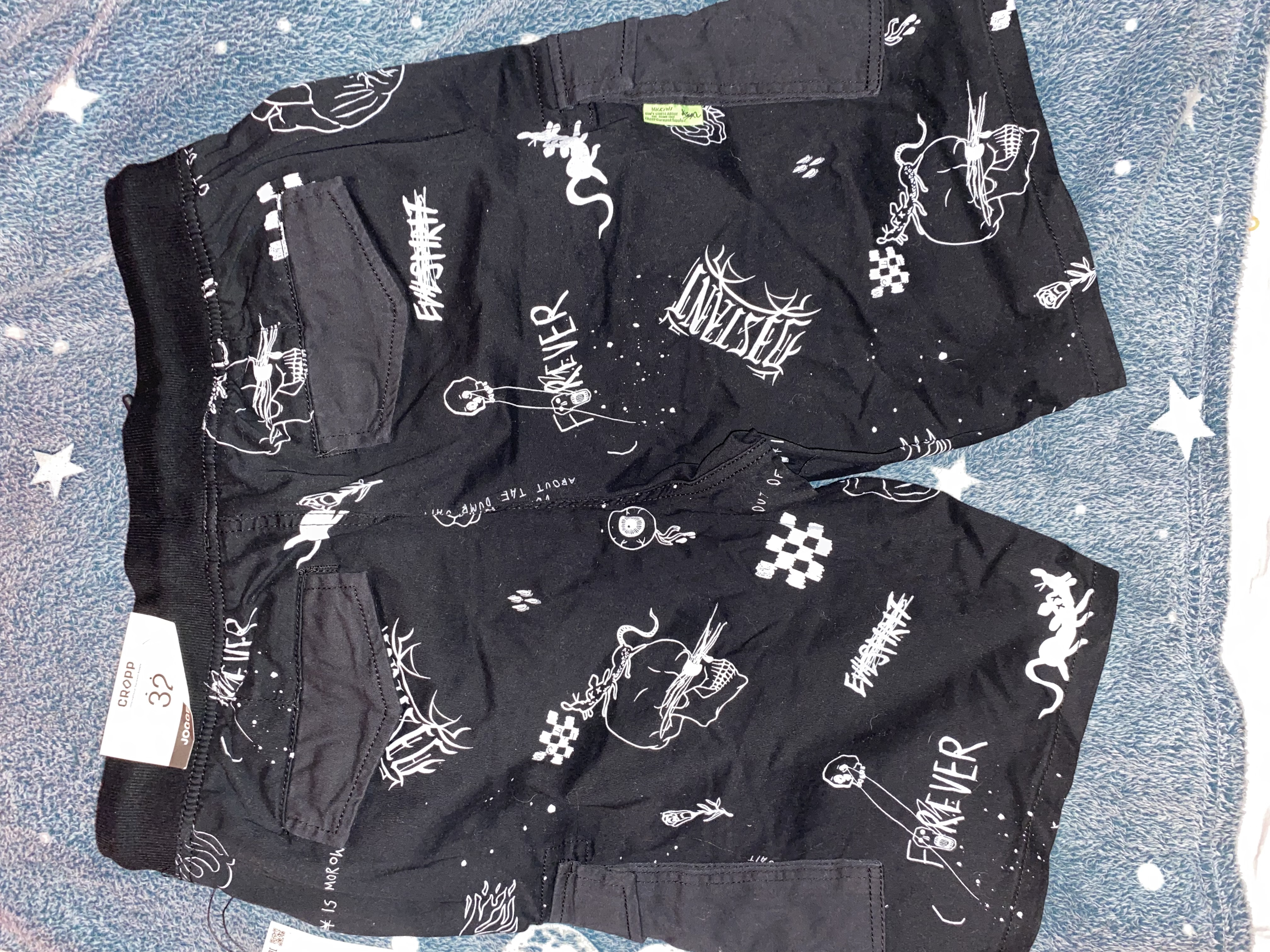 Short pour homme noir