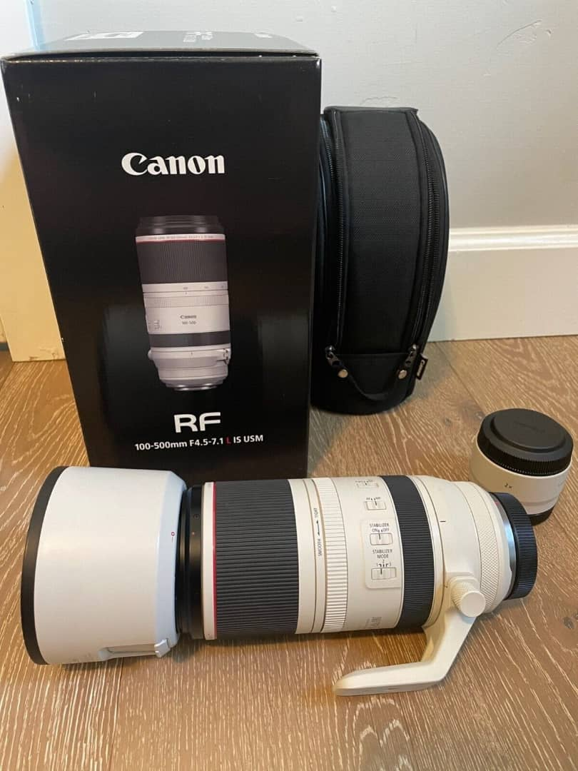 Canon RF 100-500mm f4.5-7.1L IS USM