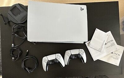 Sony PS5 Blu-Ray Edition Console - Blanc 2 manettes