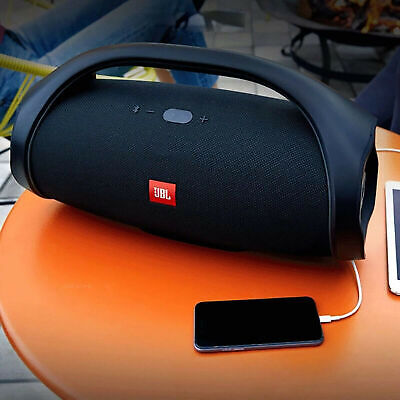 Haut-parleur portable Bluetooth JBL Boombox noir étanche haut-parleur dynamique