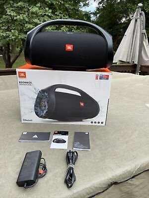 Haut-parleur portable Bluetooth JBL Boombox noir étanche haut-parleur dynamique - Miniature 3