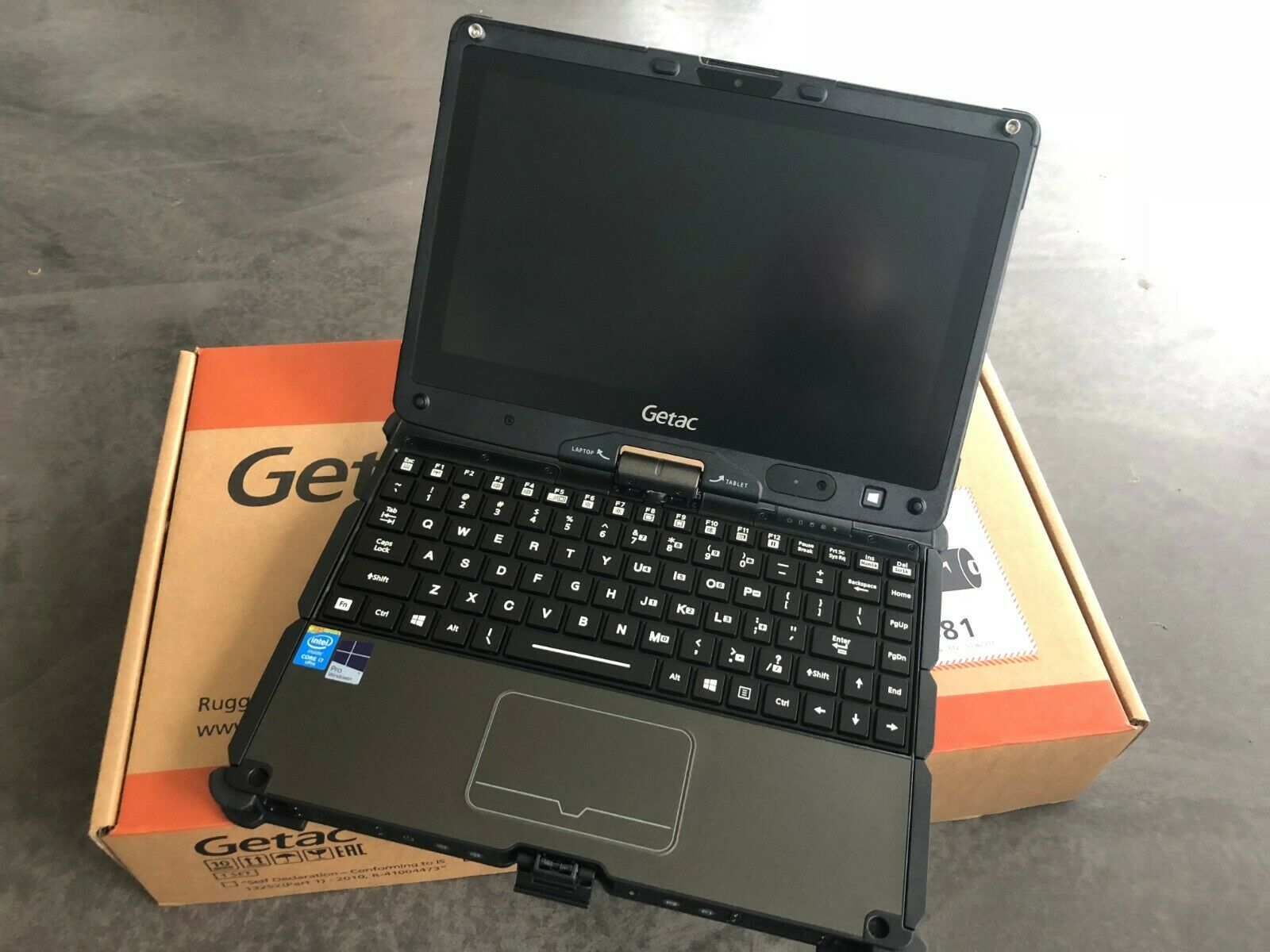 Getac V110 G2 Core i7 2.6Ghz 16GB RAM 256GB SSD Rugged 11.6 " Windows 10 - Miniature 3