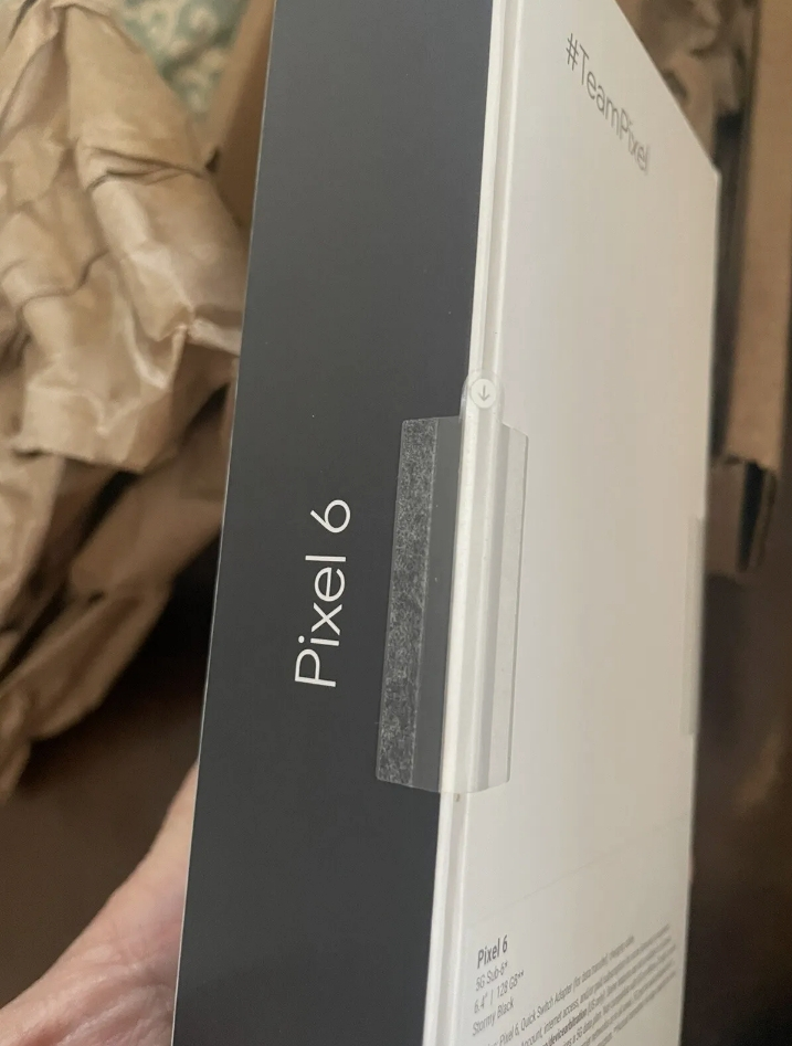 NIB Google Pixel 6 - 128 Go - Noir orageux (débloqué) Scellé en usine. - Miniature 2