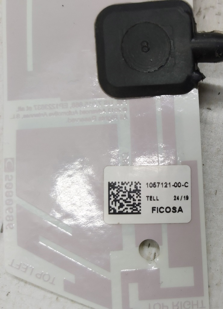Antenne BLUETOOTH Tesla modèle S REST, Tesla1057121-00-C