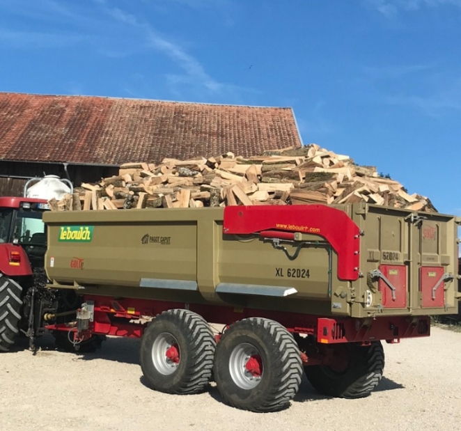 Bois de chauffage bien sec en tout sécurité