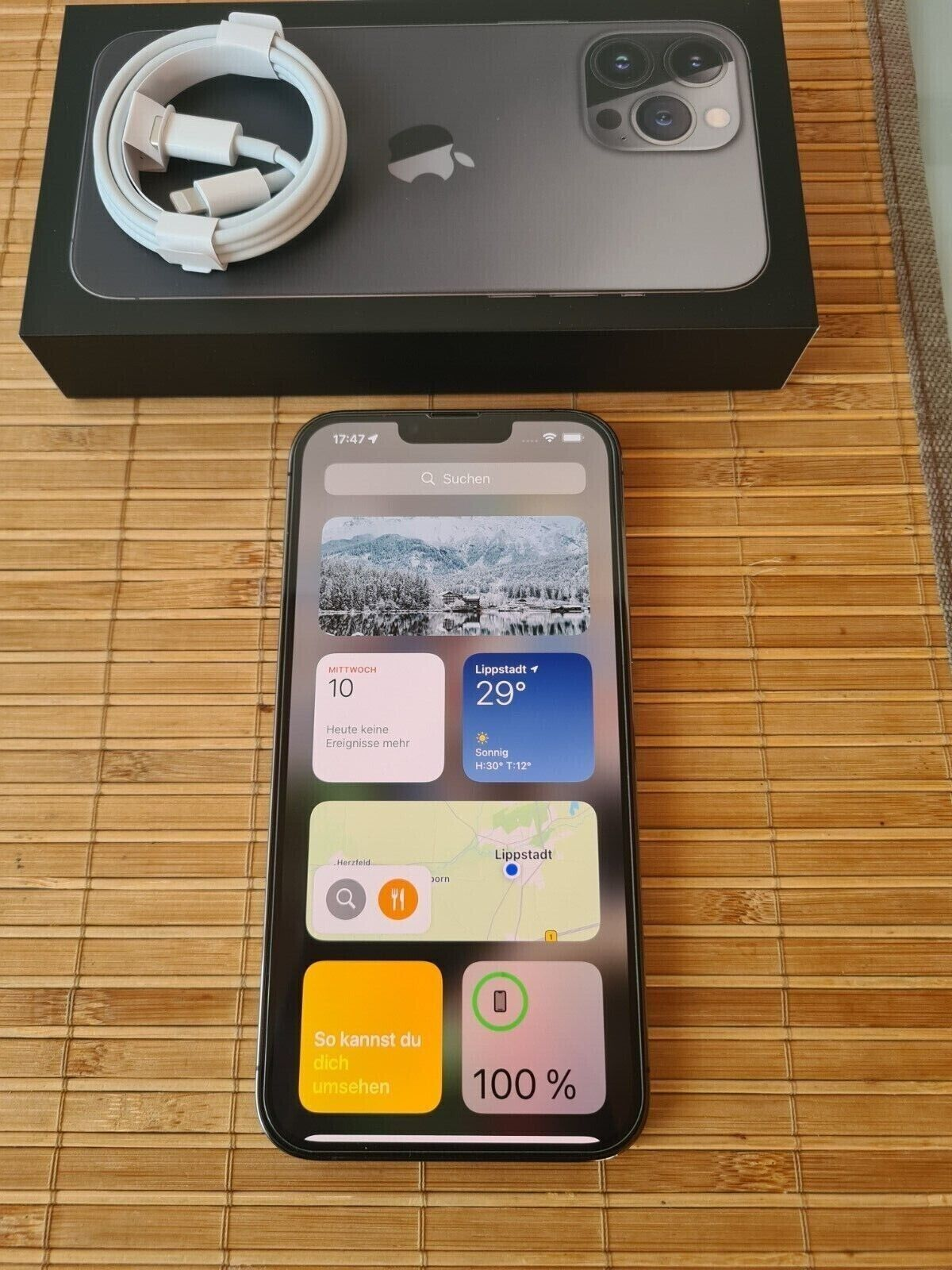 Apple iPhone 13 Pro Max - 128GB - Graphit - Miniature 3