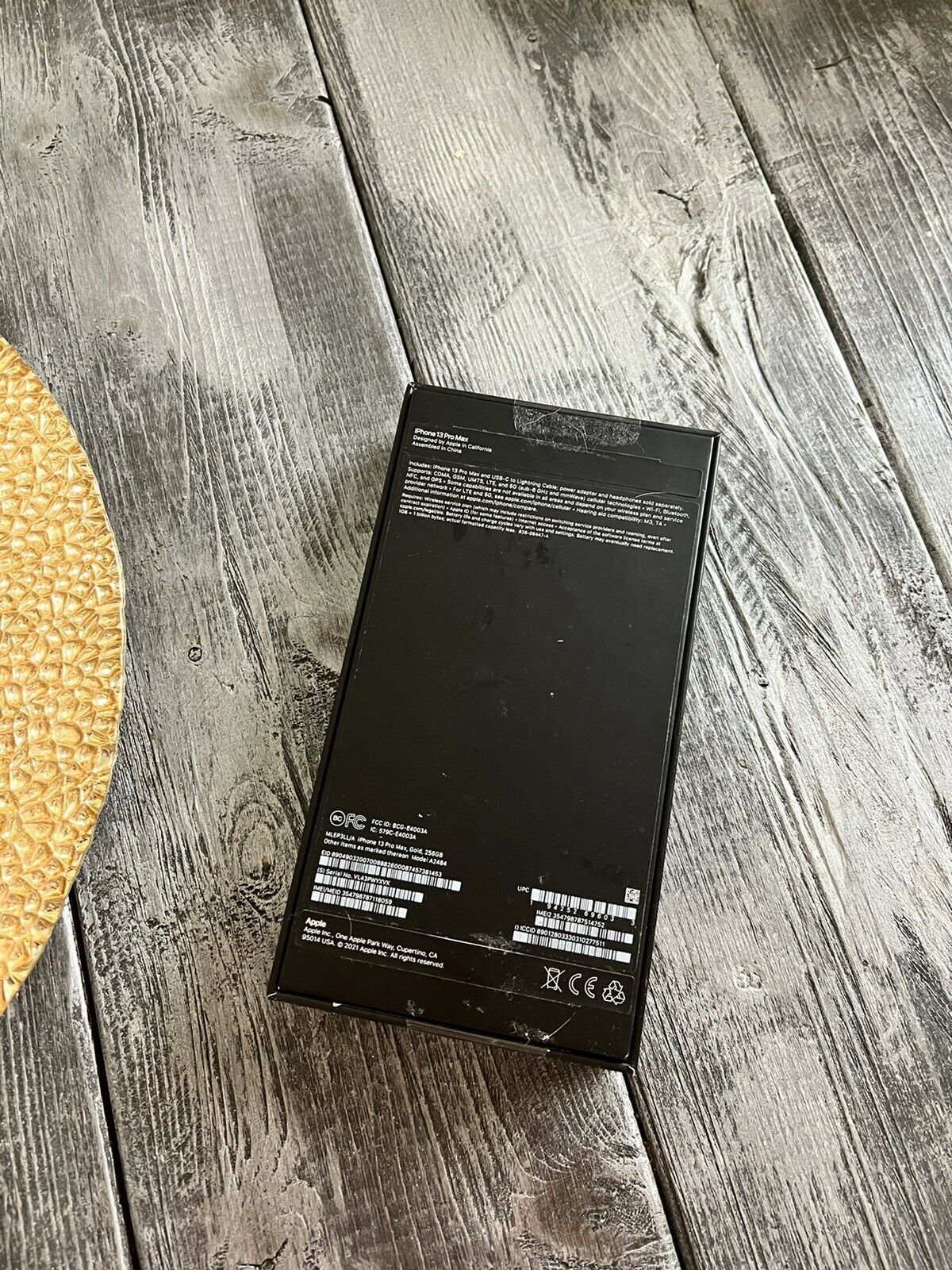 Apple iPhone 13 Pro Max - 256 Go-Or (Débloqué)