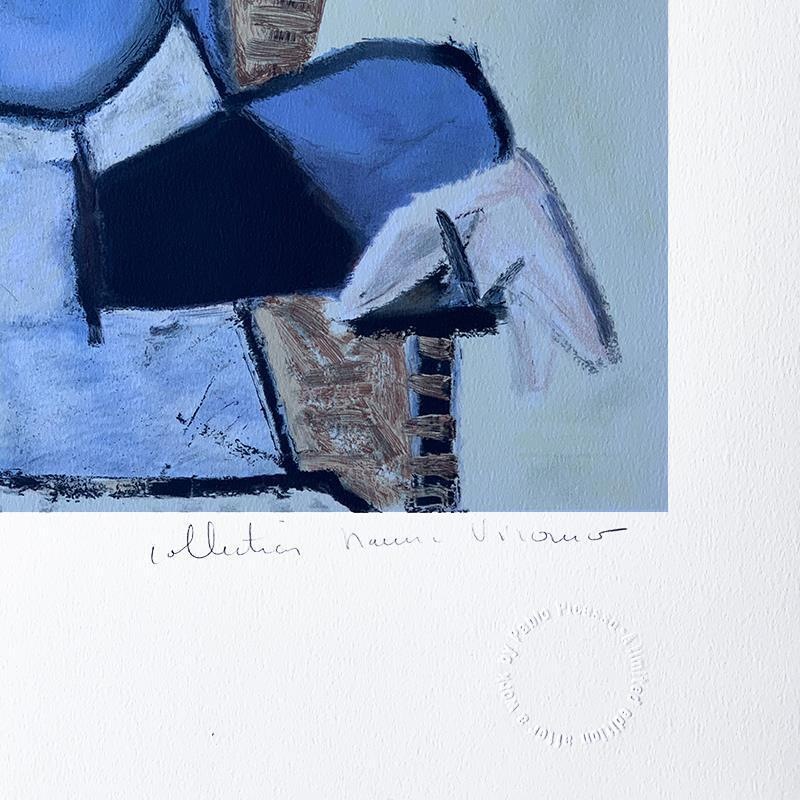 Pablo Picasso Femme Blonde Au Fauteuil D'Osier Lithograph SIGNED Marina Picasso