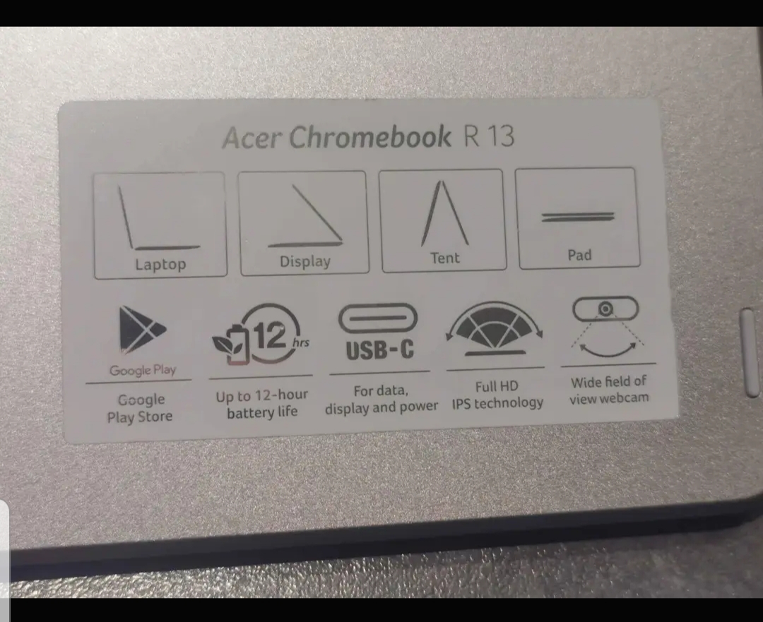 Laptop chromebook Acer