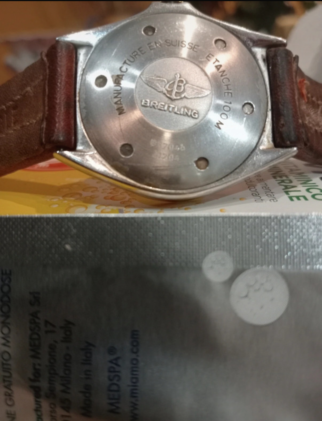 Montre Breitling Calisto en or 18K - Miniature 4