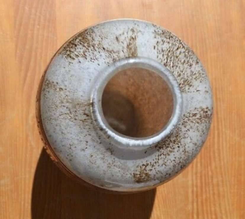 Grande vase de pâte de verre - Miniature 4