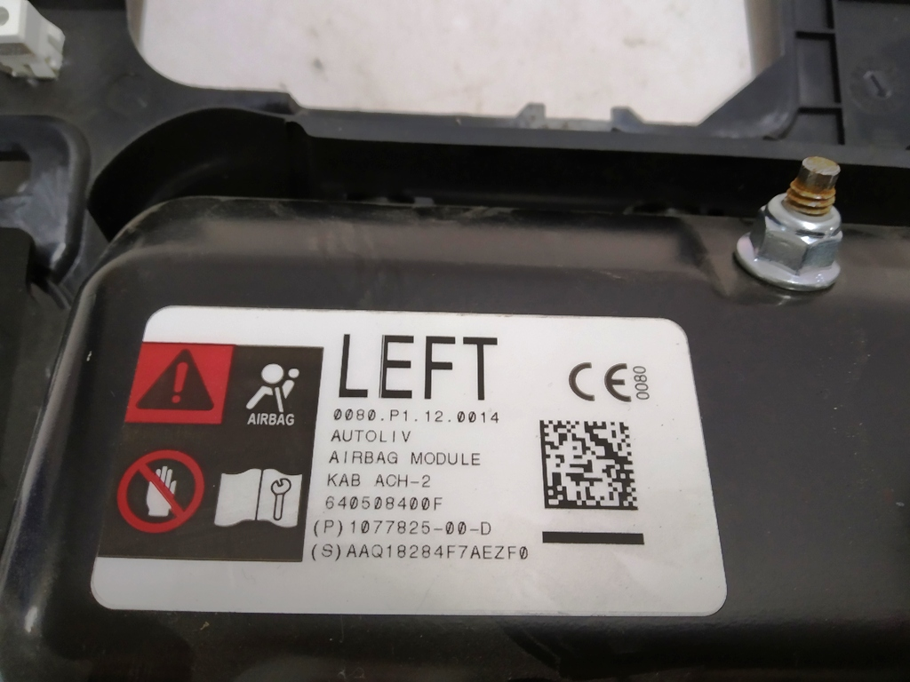 Airbag conducteur, genoux, pour voiture électrique Tesla  1077825-00-D
