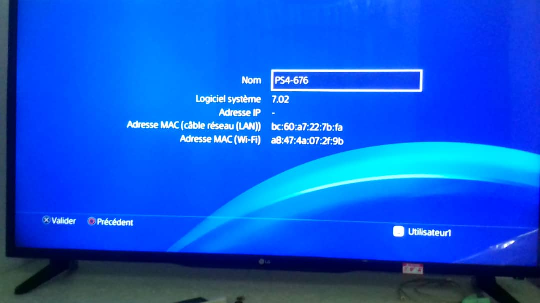 Console de jeux : PS 4