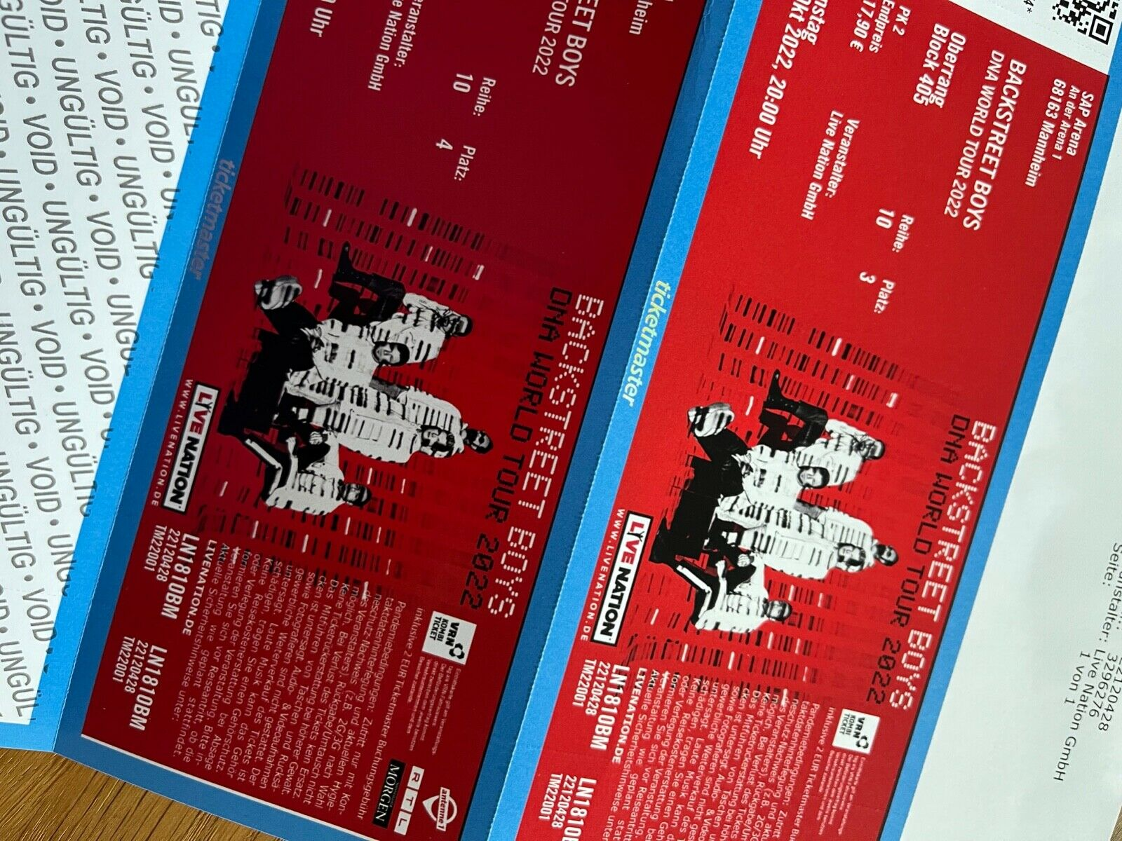 Tickets Backstreet