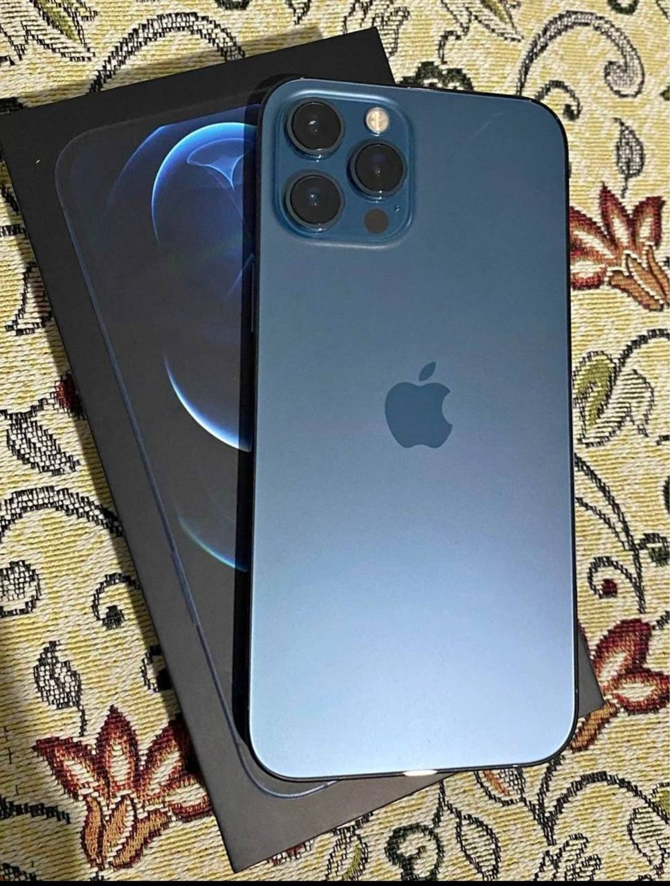 Apple iPhone 12 Pro Max bleu