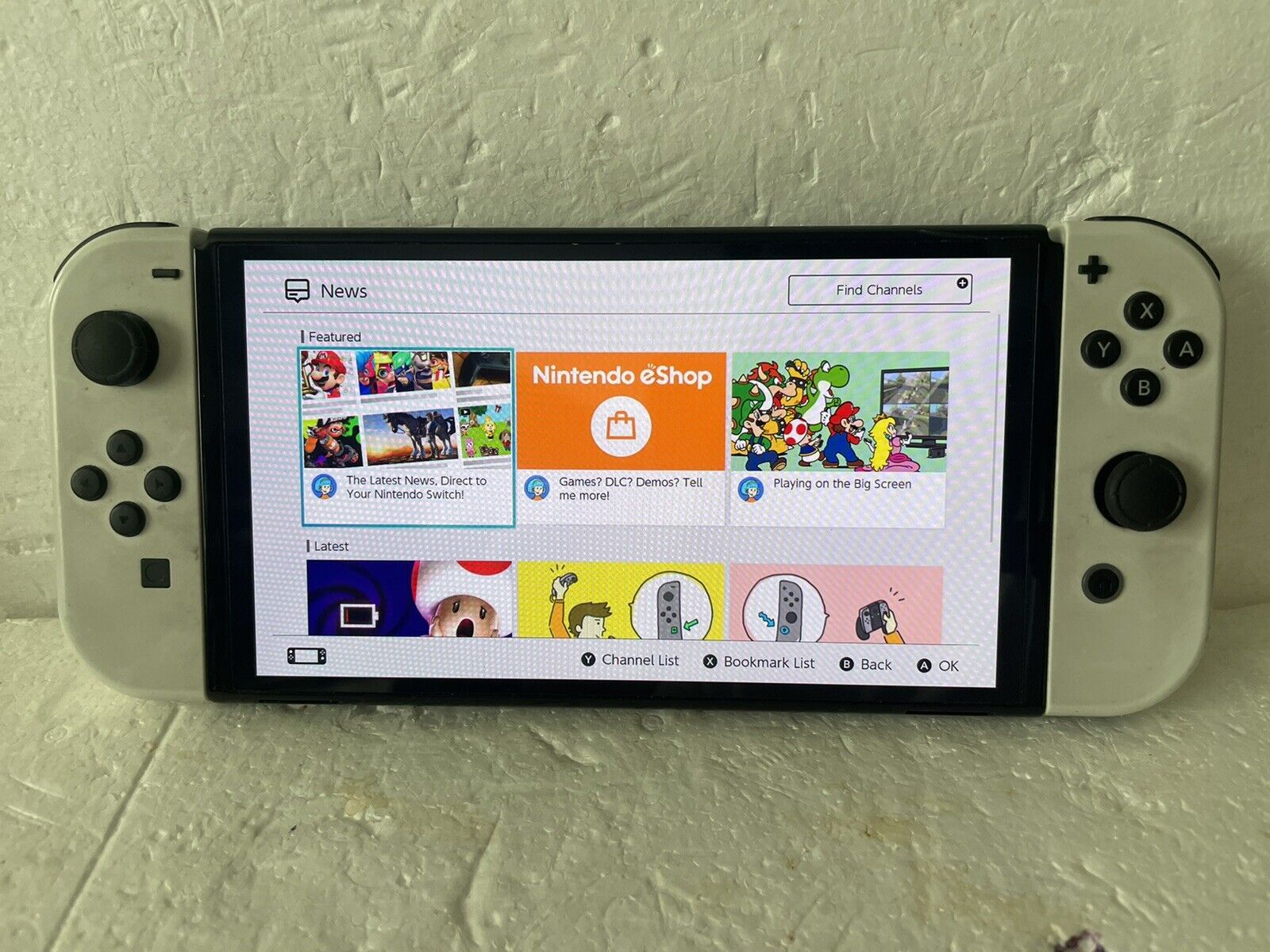 Nintendo switch console OLED