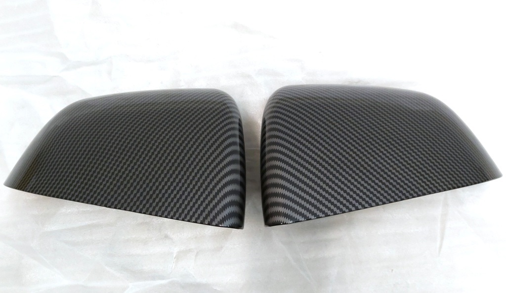 Jeu de coques de rétroviseurs extérieurs pour coque en fibre de carbone Tesla modèle Y  1495593-1495