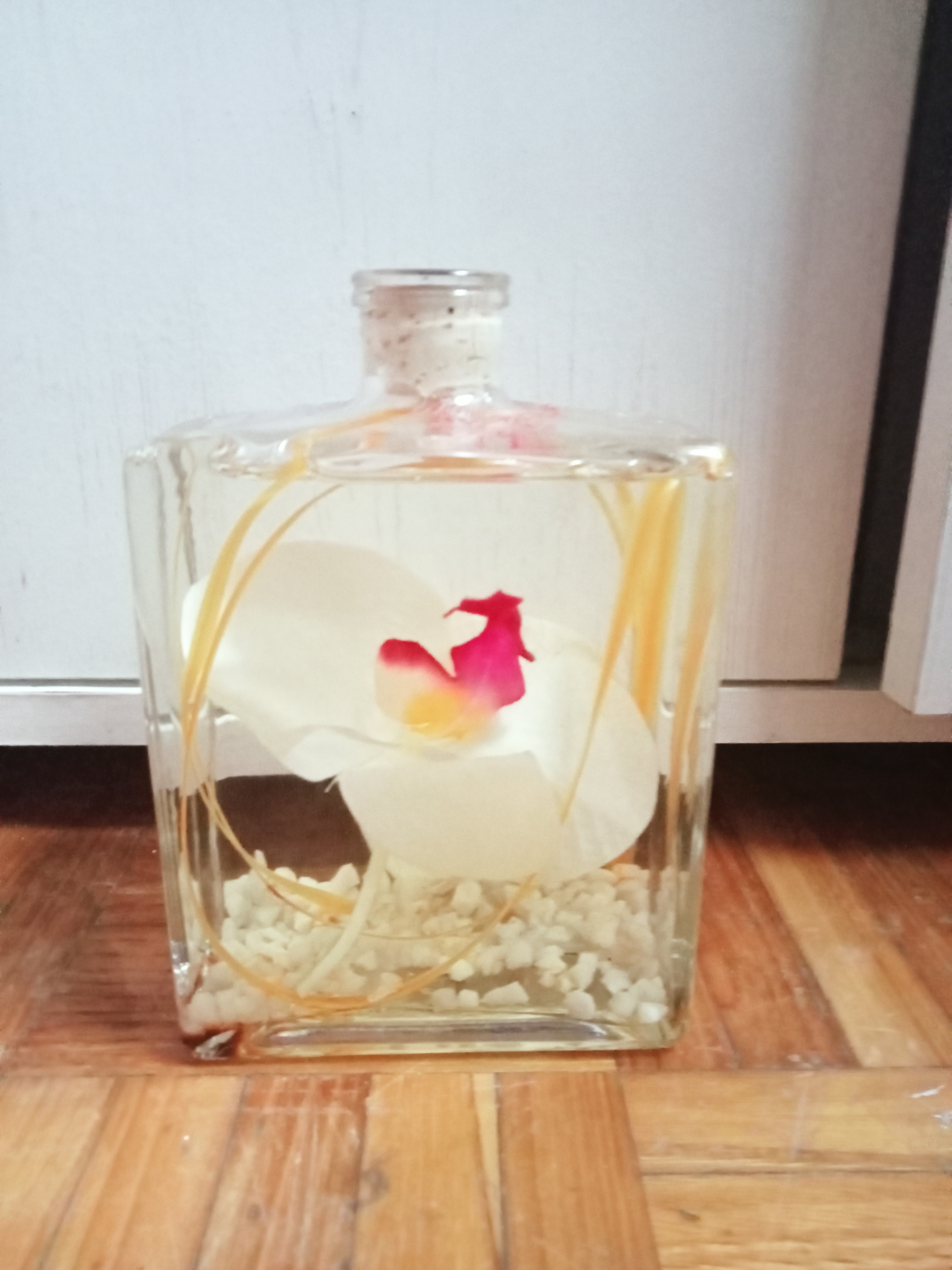 Bougie avec eau