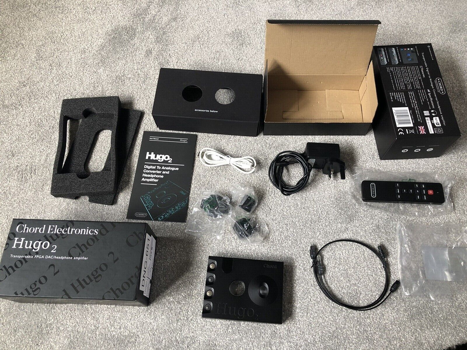 Amplificateur Casque Dac CHORD HUGO 2