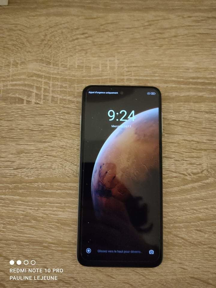 Smartphone Xiaomi Note 9 Pro Banc Étui de protection Rose