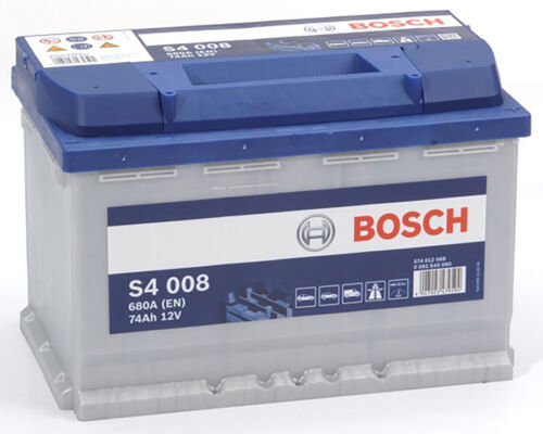 Bosch S4008 Batterie de Voiture 74A/h-680A - Miniature 2