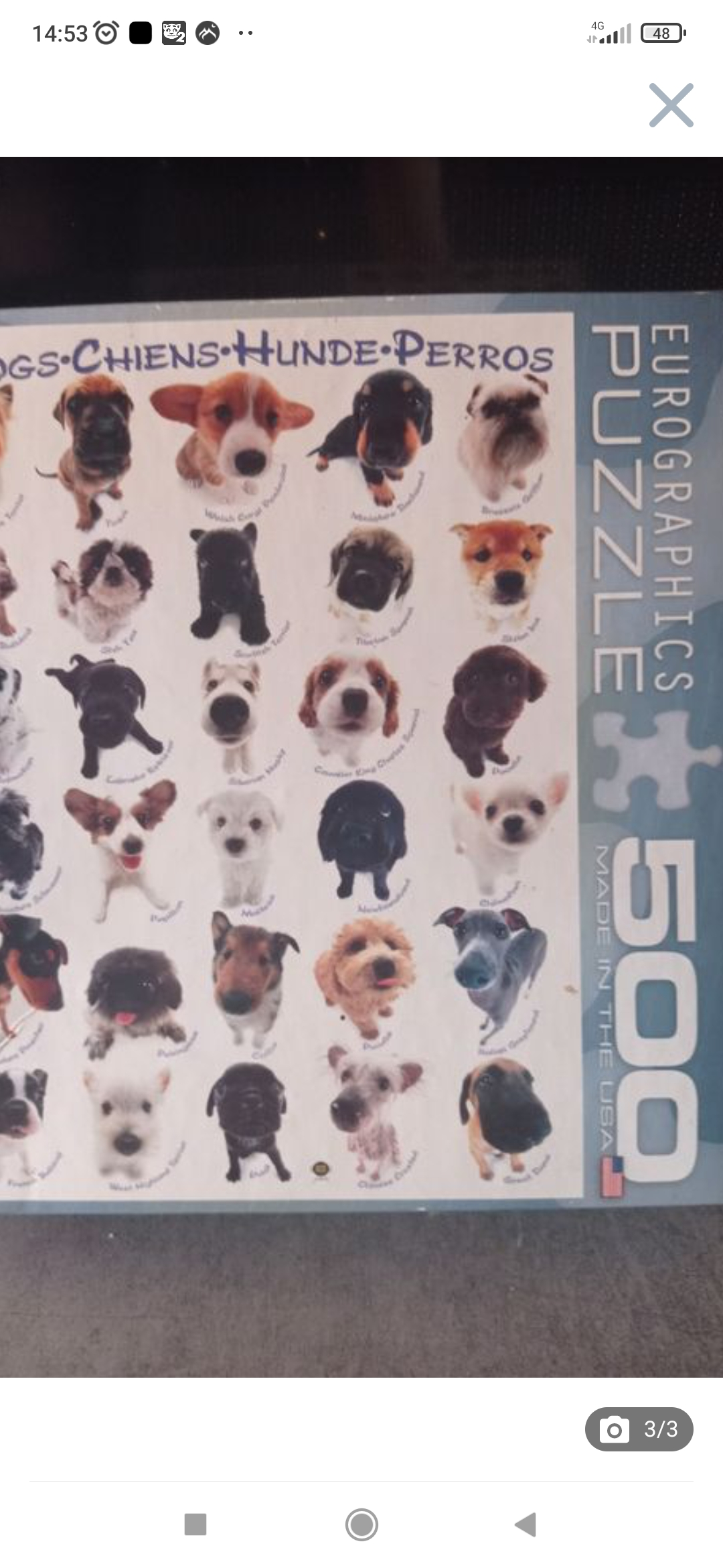 Puzzle canin