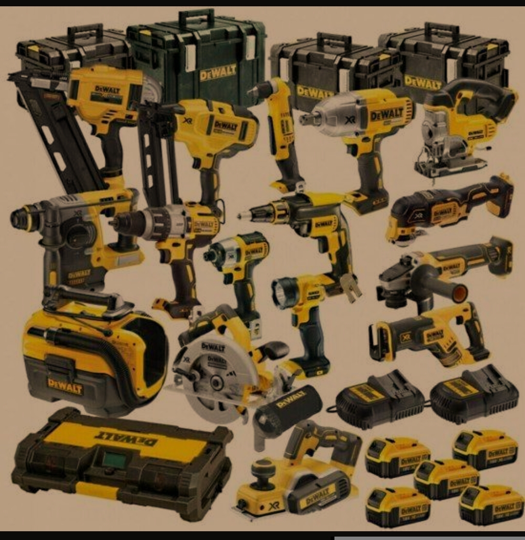 Outils Portatifs Combinés Bosch, Dewalt et Makita Neufs