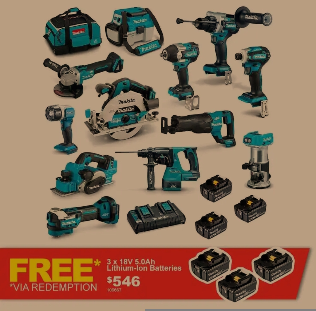 Outils Portatifs Combinés Bosch, Dewalt et Makita Neufs - Miniature 8