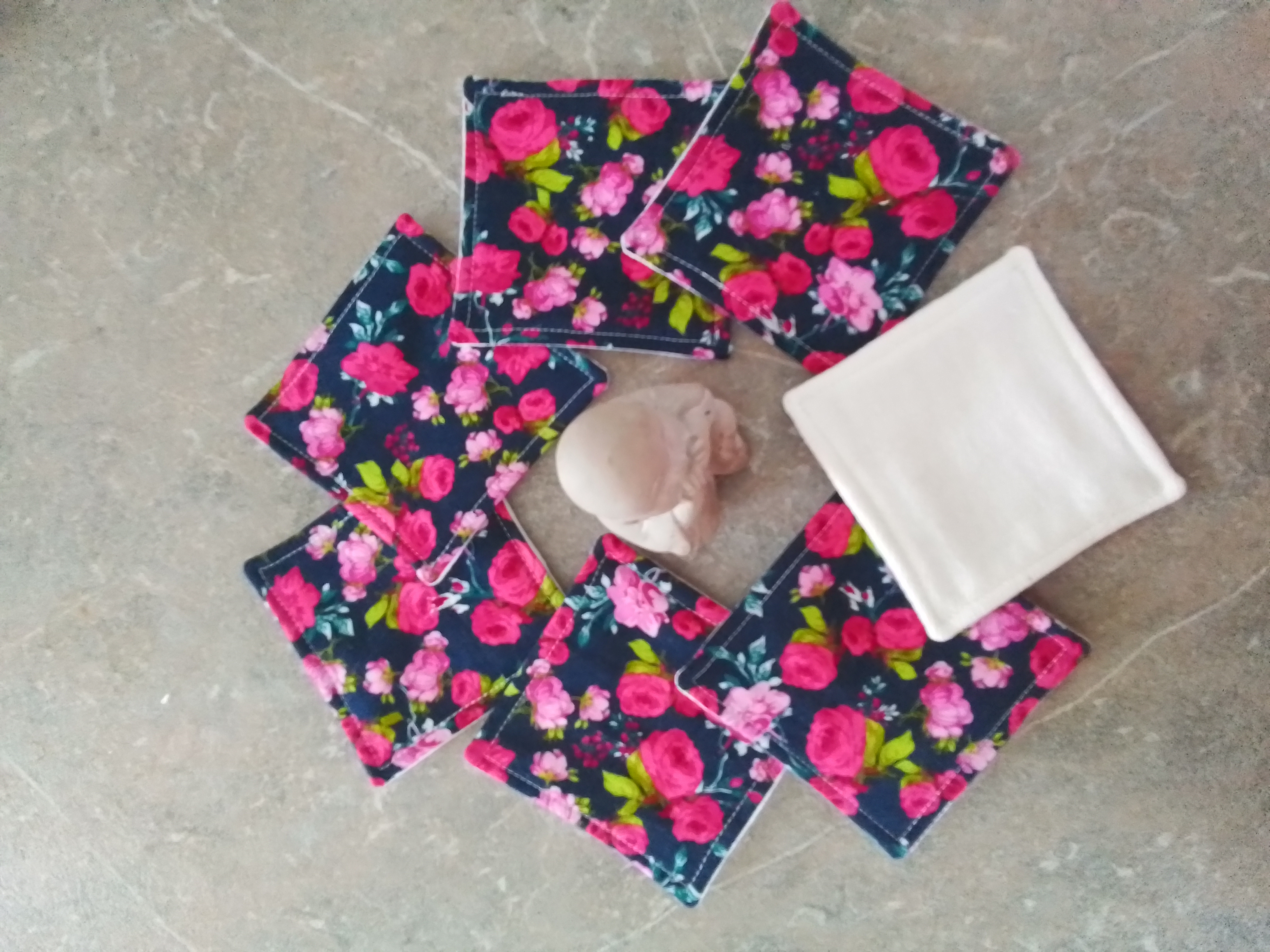 Lingettes démaquillante lavable