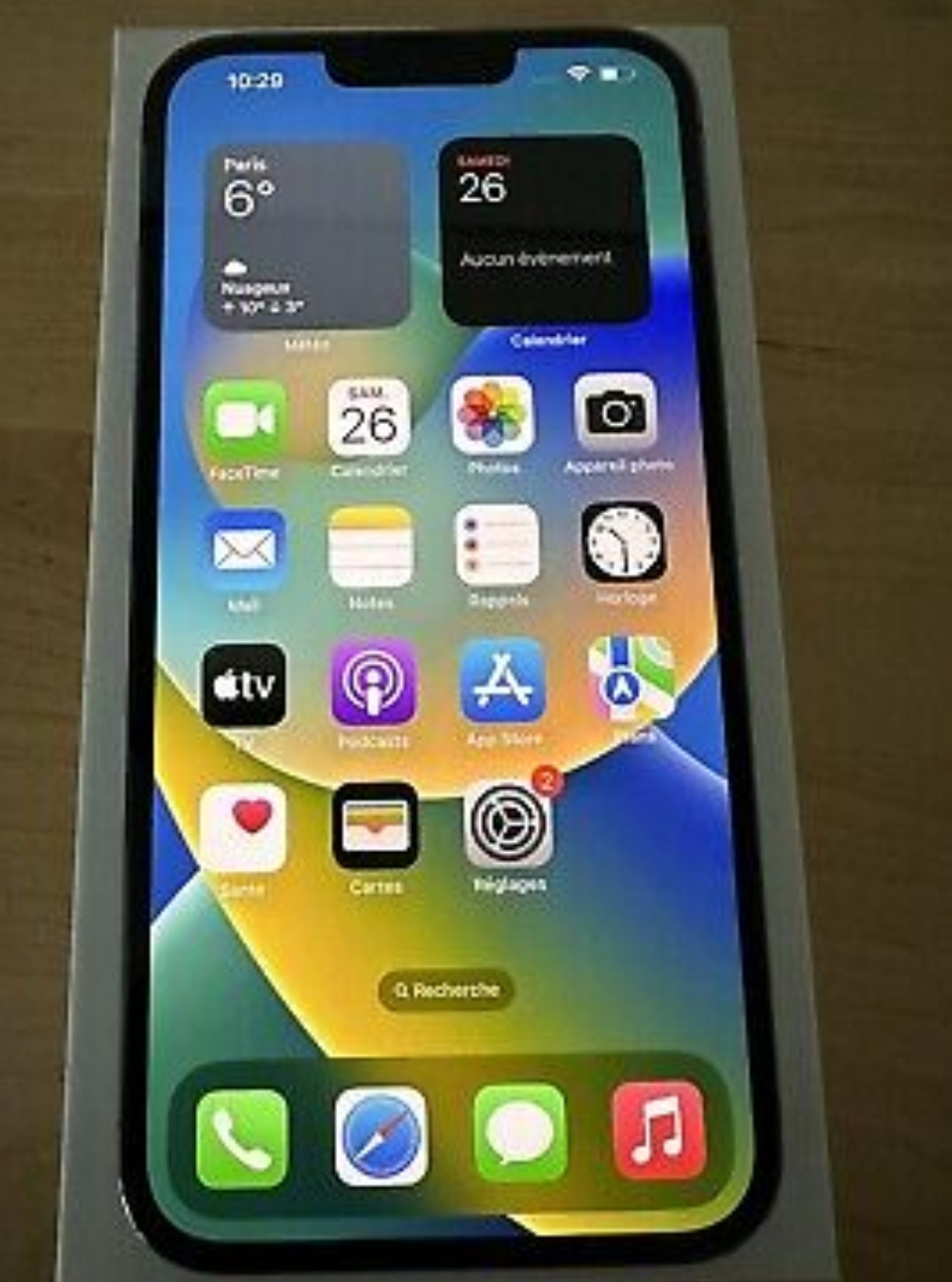 Apple iPhone 13 Pro Max - 128 Go - Bleu Alpin (Déverrouillé) garanti