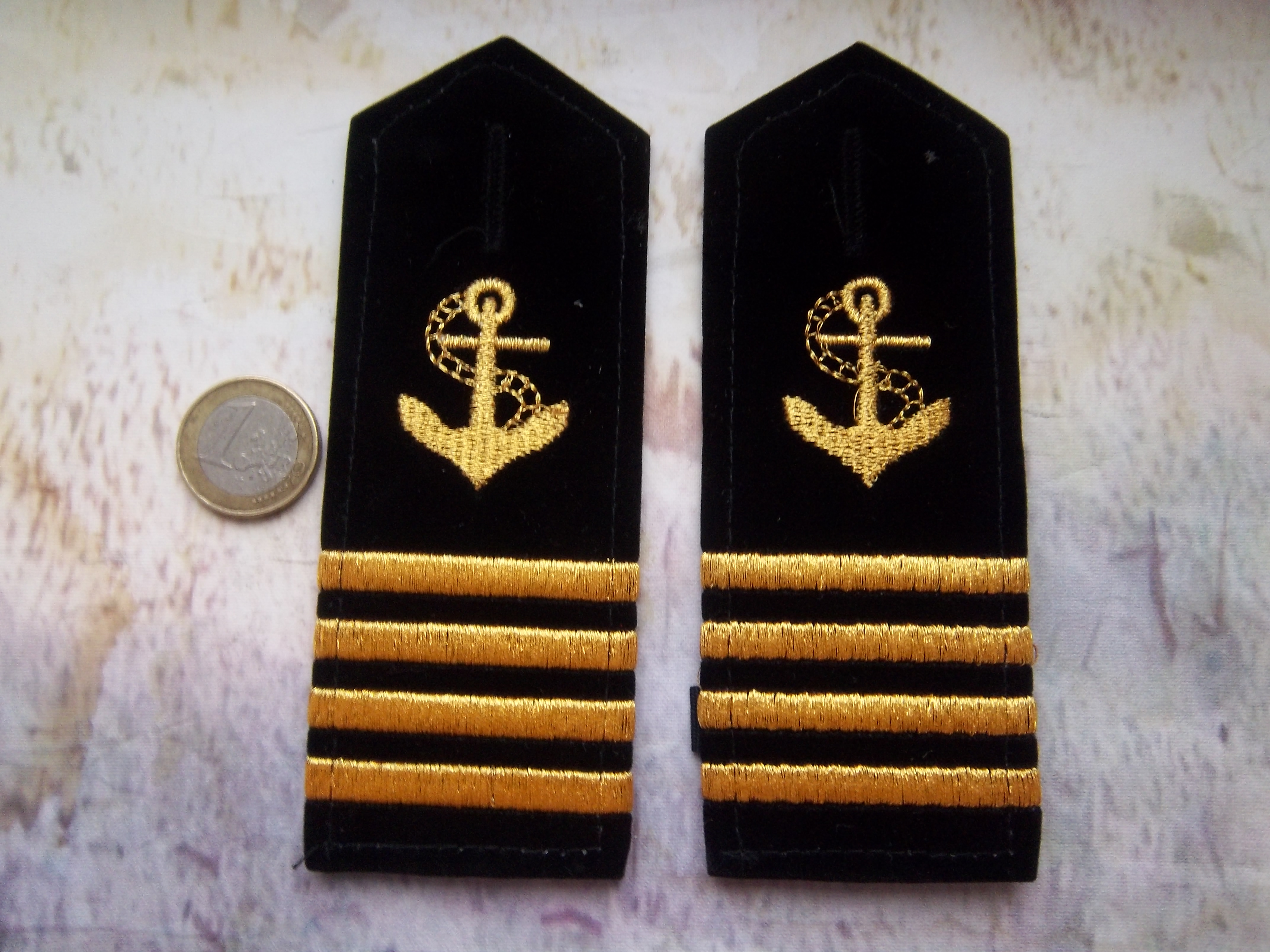 Épaulettes de Capitaine de Corvette - Équipement Militaire - Miniature 2