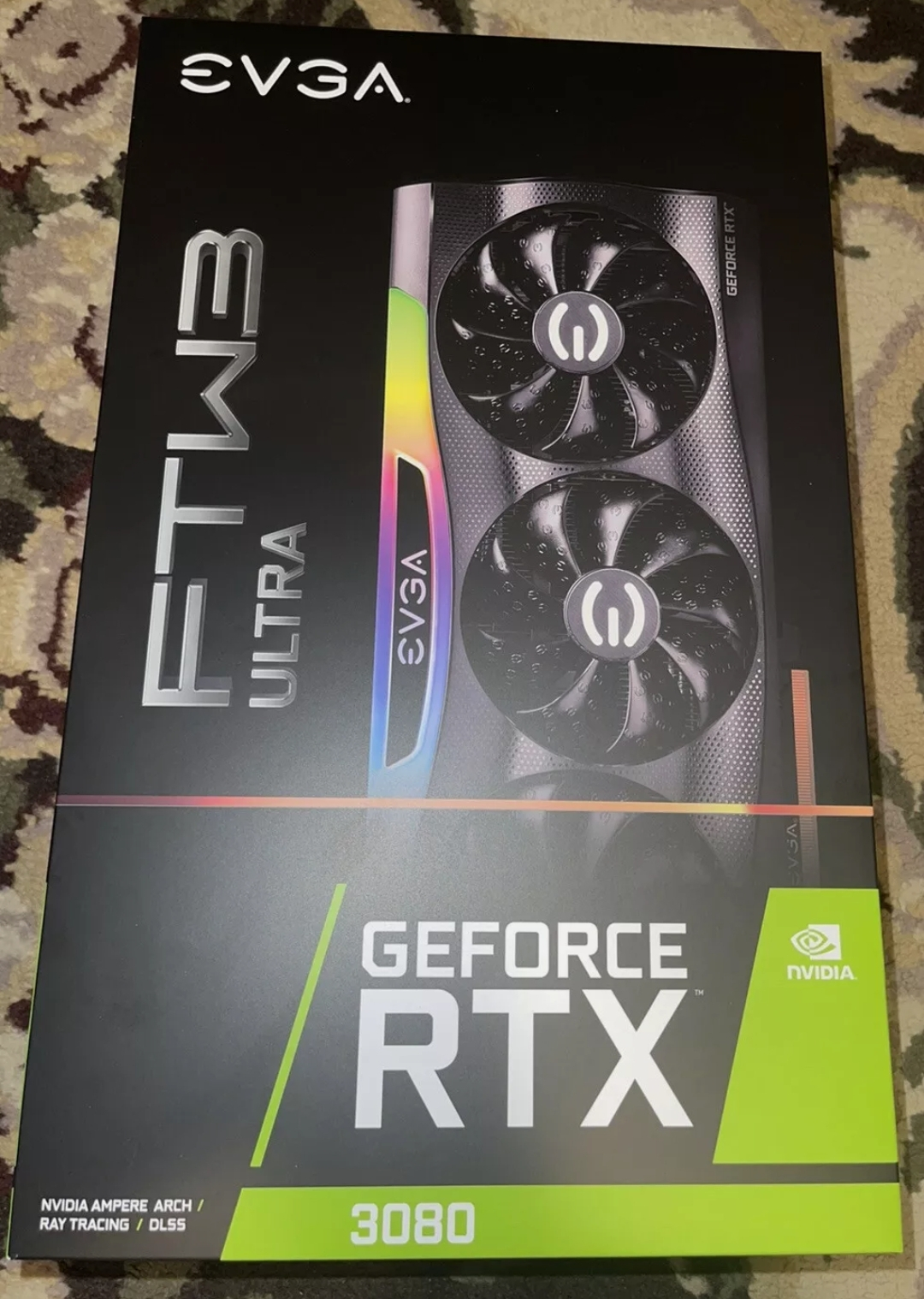 Carte graphique EVGA GeForce RTX 3080 FTW3 Ultra Gaming 10 Go GDDR6X - Photo 1