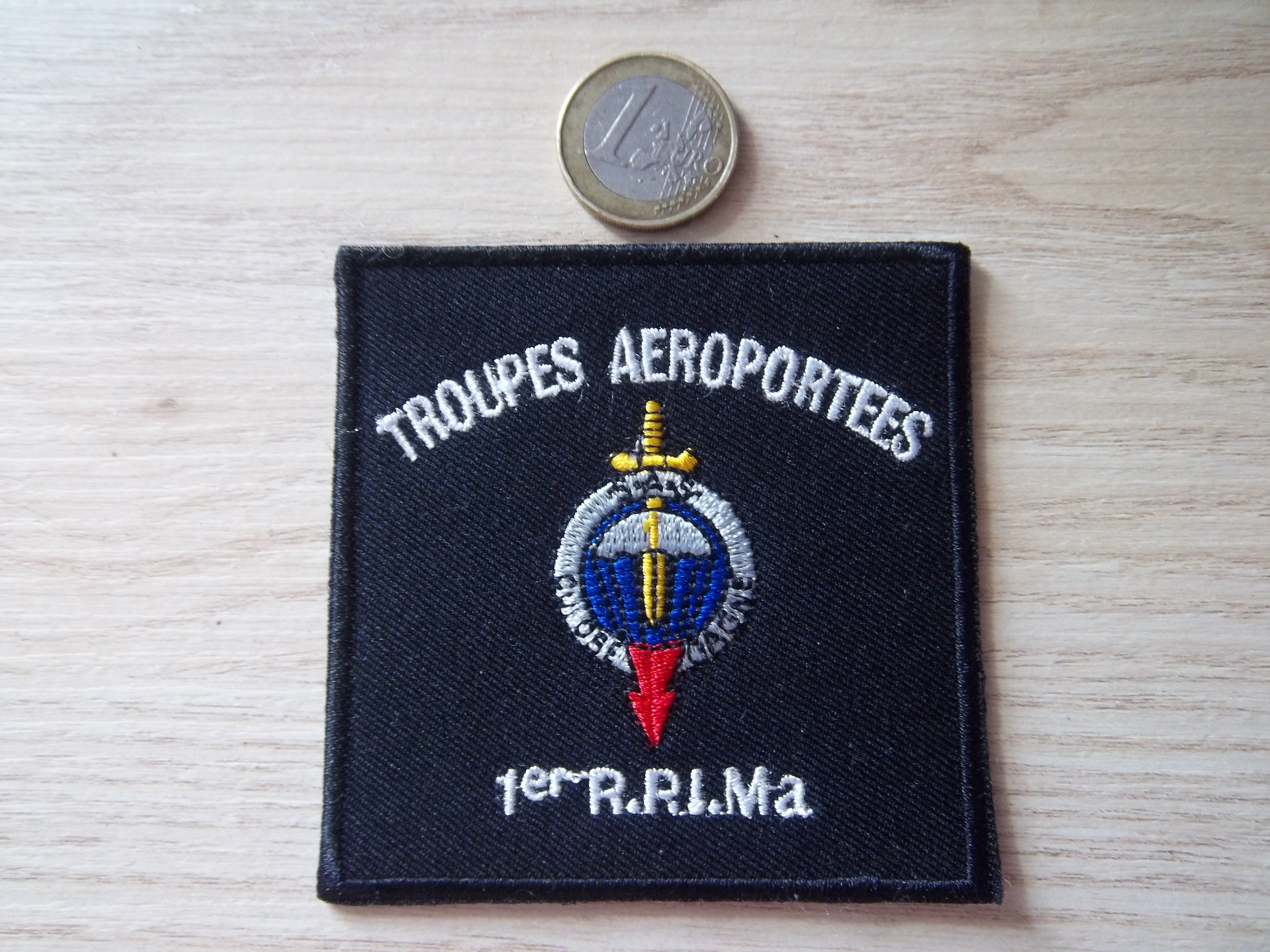 Ecusson militaire parachutiste - Insigne du 1er RPIMA