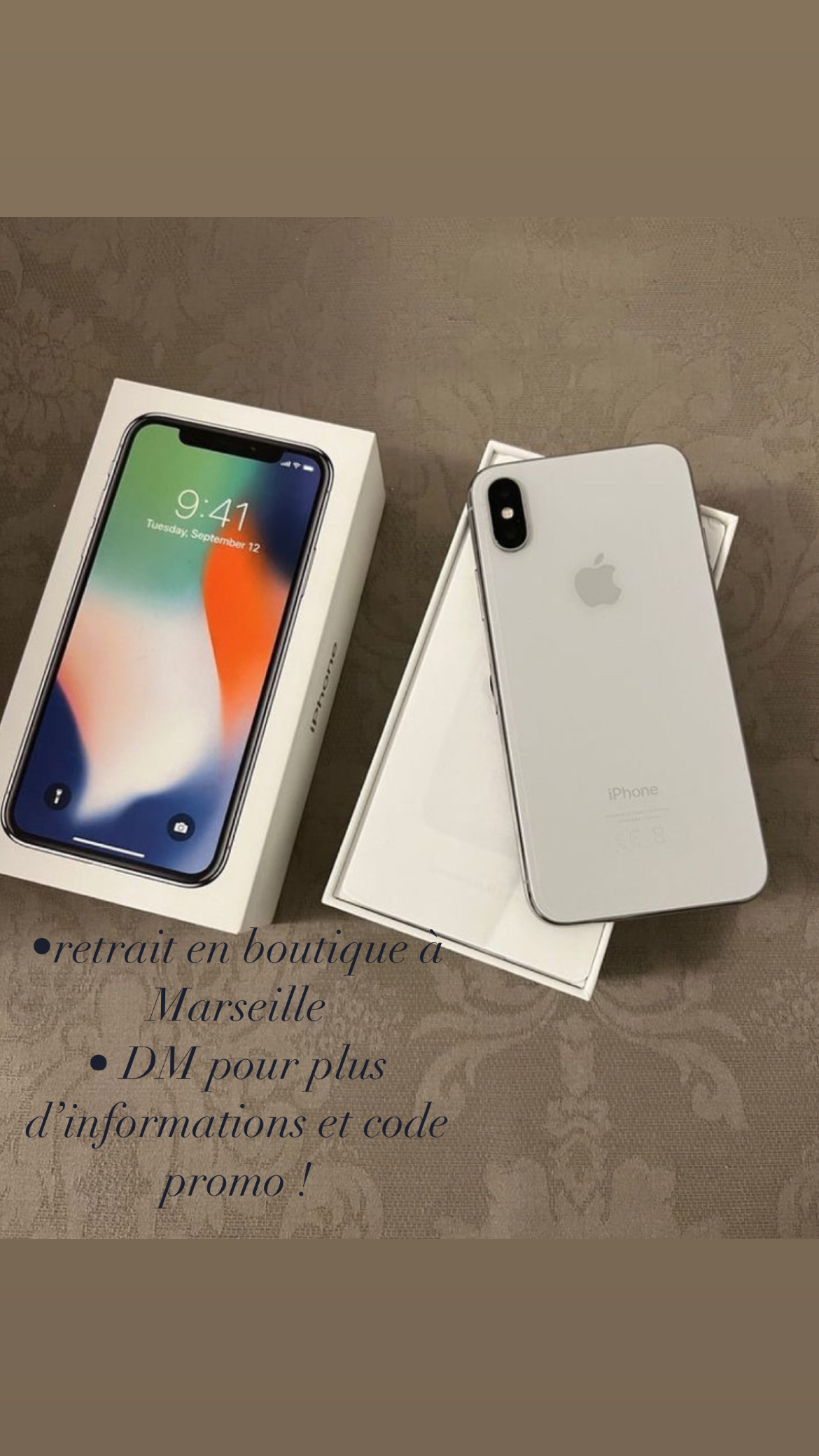 iPhone X 64 GB Reconditionné – Parfait État - Miniature 2
