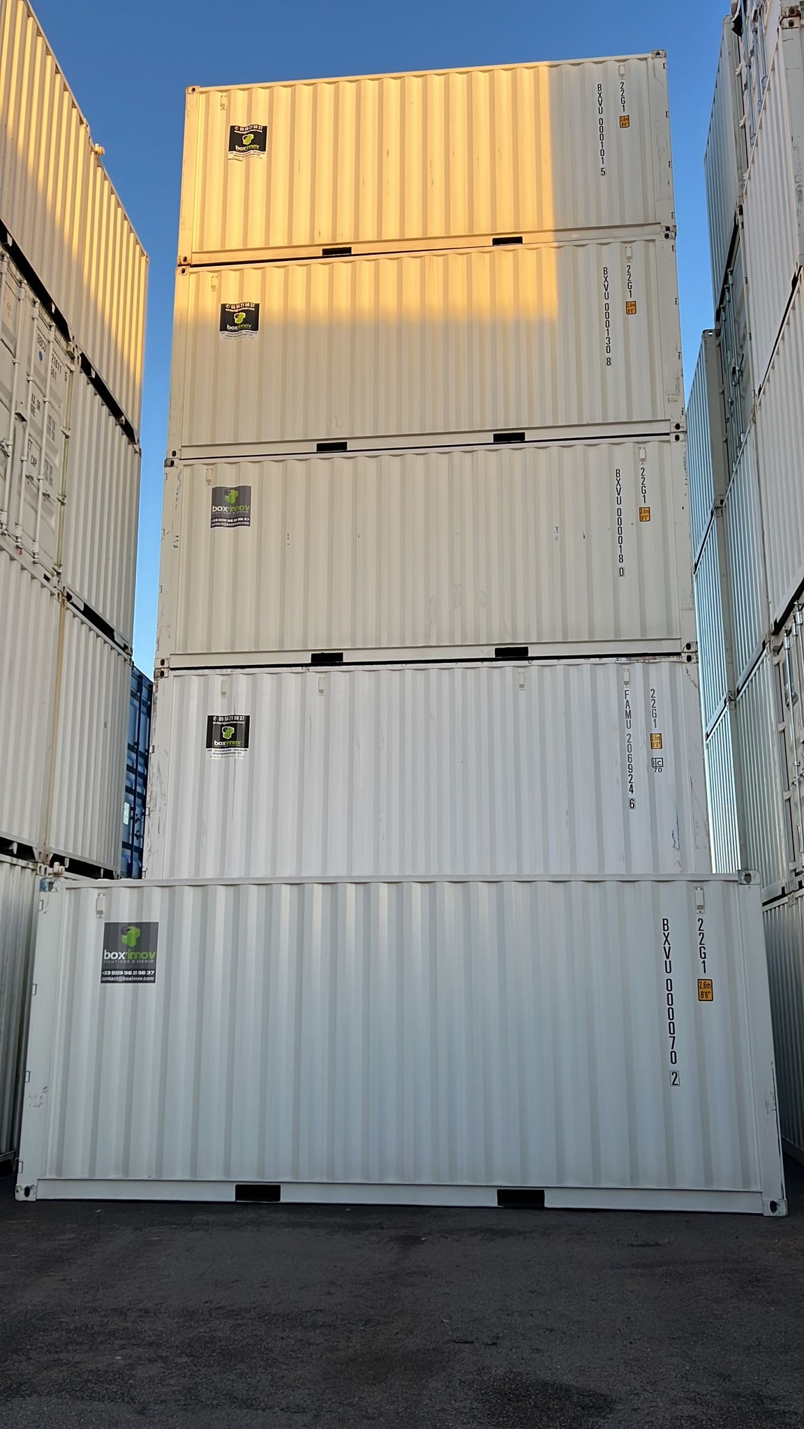 CONTENEUR MARITIME EN VENTE // 20 PIEDS - 1ER VOYAGE