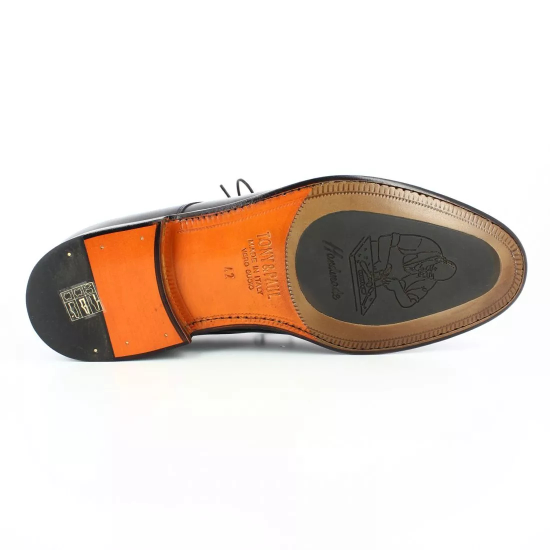 Derby Ambassadeur noir - - FABRIQUE EN ITALIE. - Miniature 4