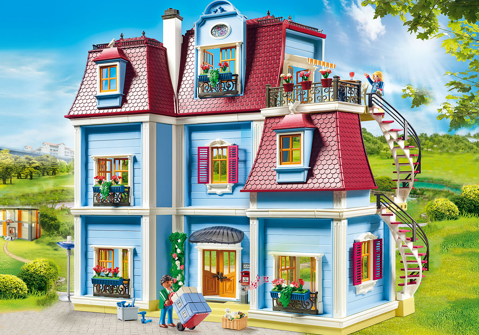 La maison playmobil - Miniature 3