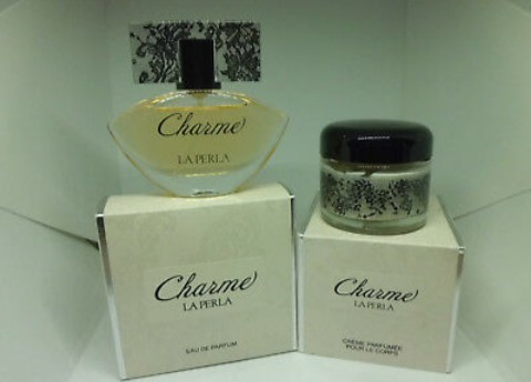 La Perla Charme Eau de Parfum ML 32 Spray + Crème corps parfumée ML 50 Rare.