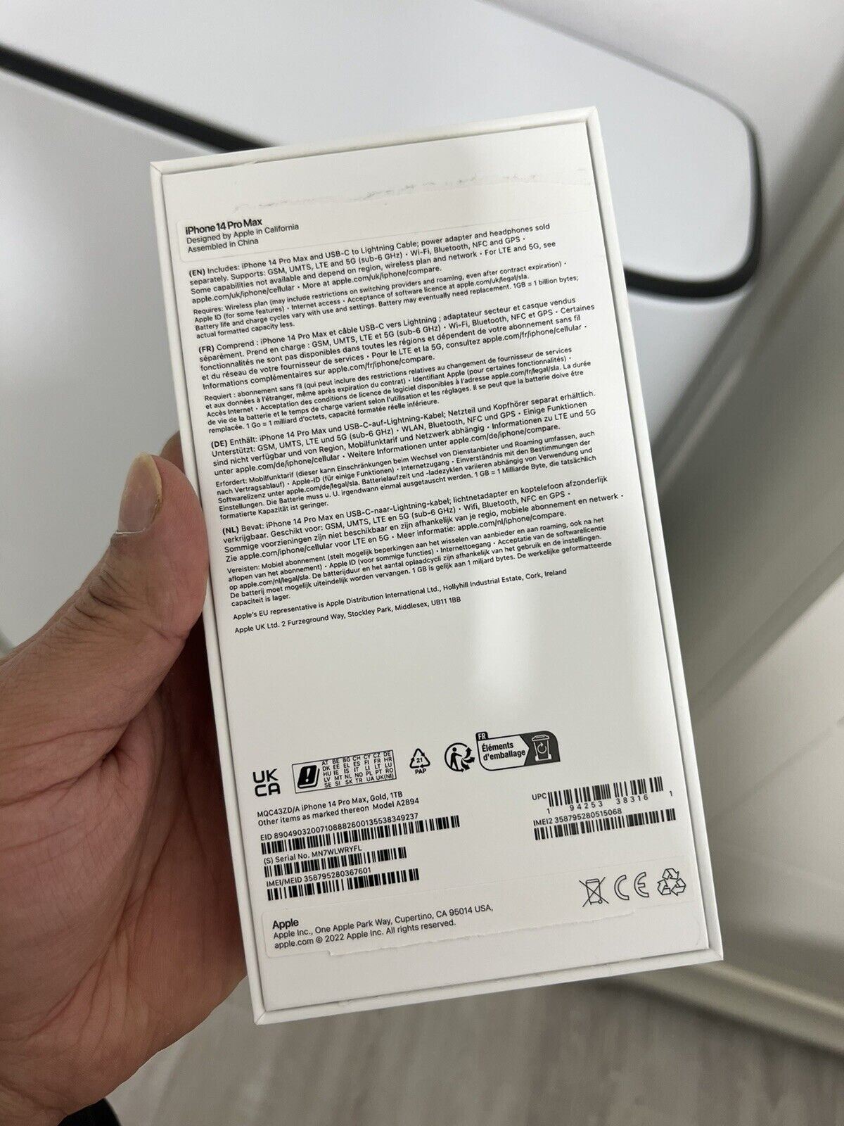 Apple iPhone 14 Pro Max - 512GB - Gold