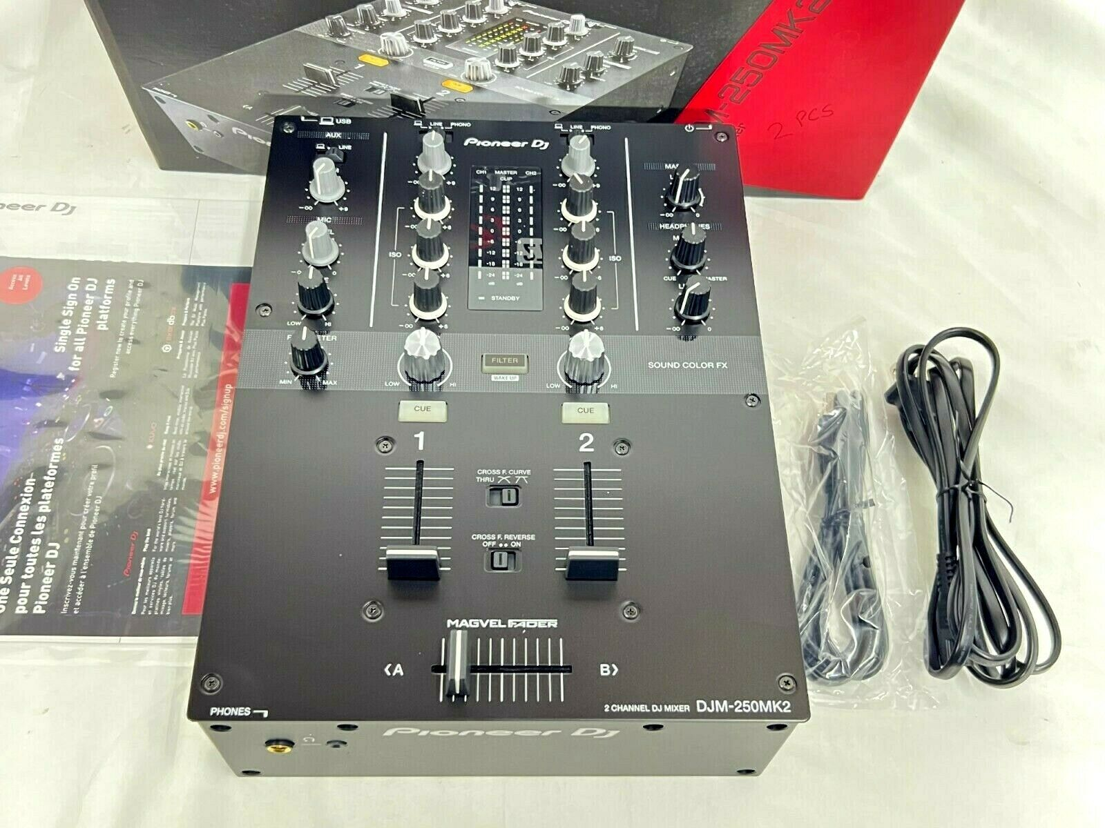 Pioneer-DJM-250MK2-2-Channel-DJ-Mixer-With-Independent