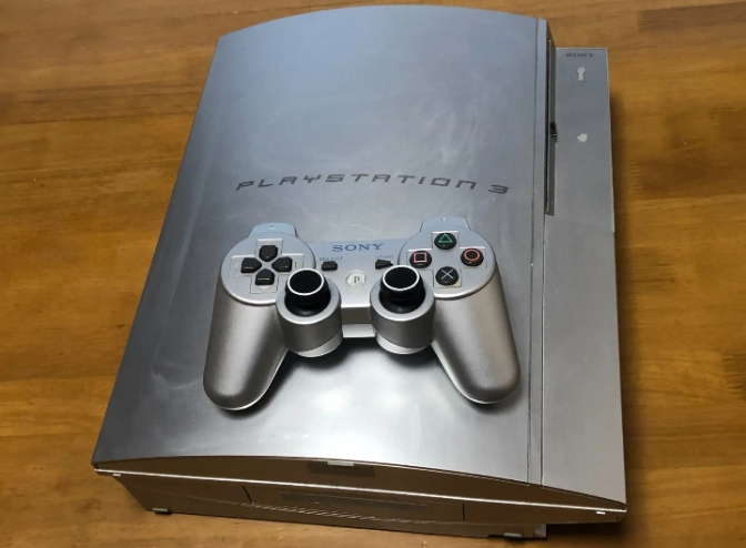 Console Sony PS3 Satin Silver uniquement avec manette CECHH00 NTSC-J Japan Import - Miniature 4