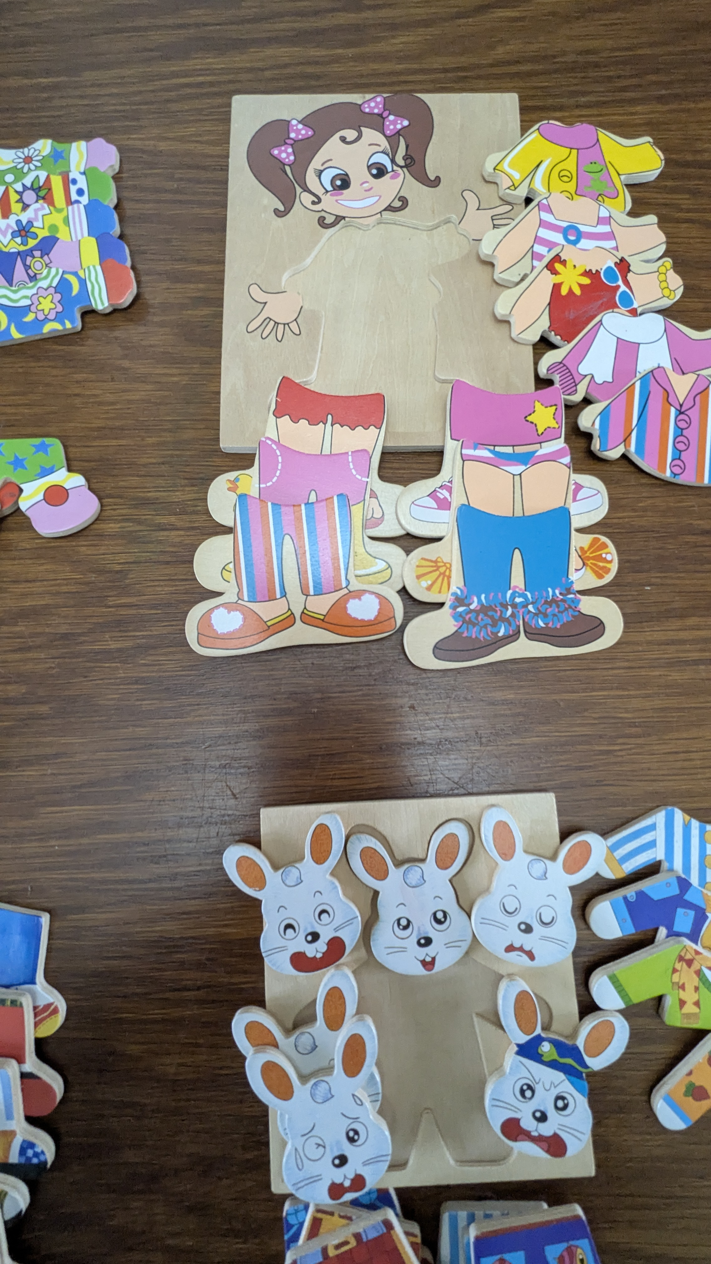 Lot de jeux en bois pour enfants - Miniature 5