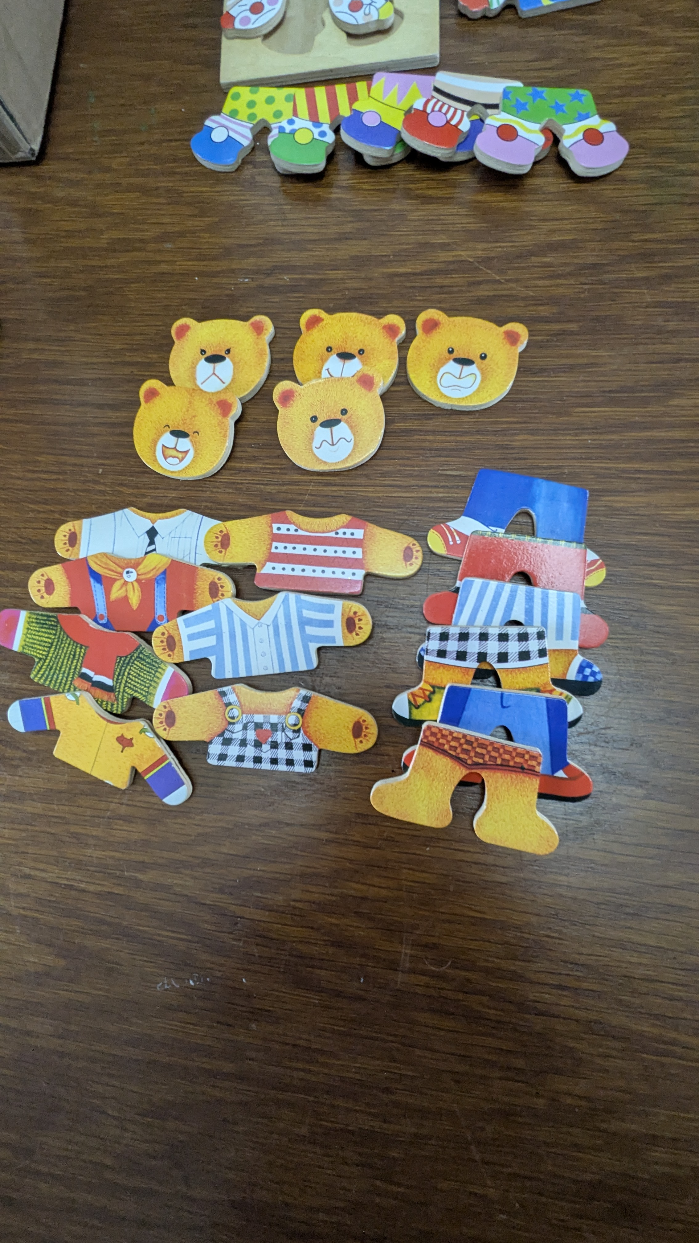 Lot de jeux en bois pour enfants - Miniature 3