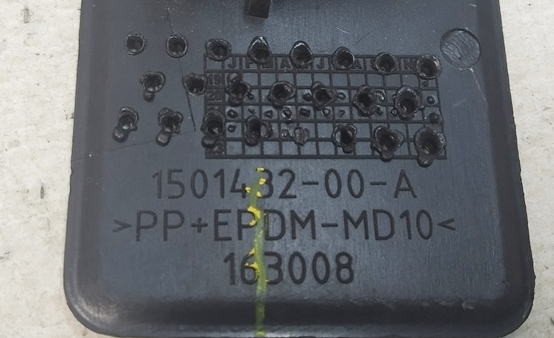 Support pour capteurs de stationnement pare-chocs arrière S11 Tesla Model Y 1501432-00-A