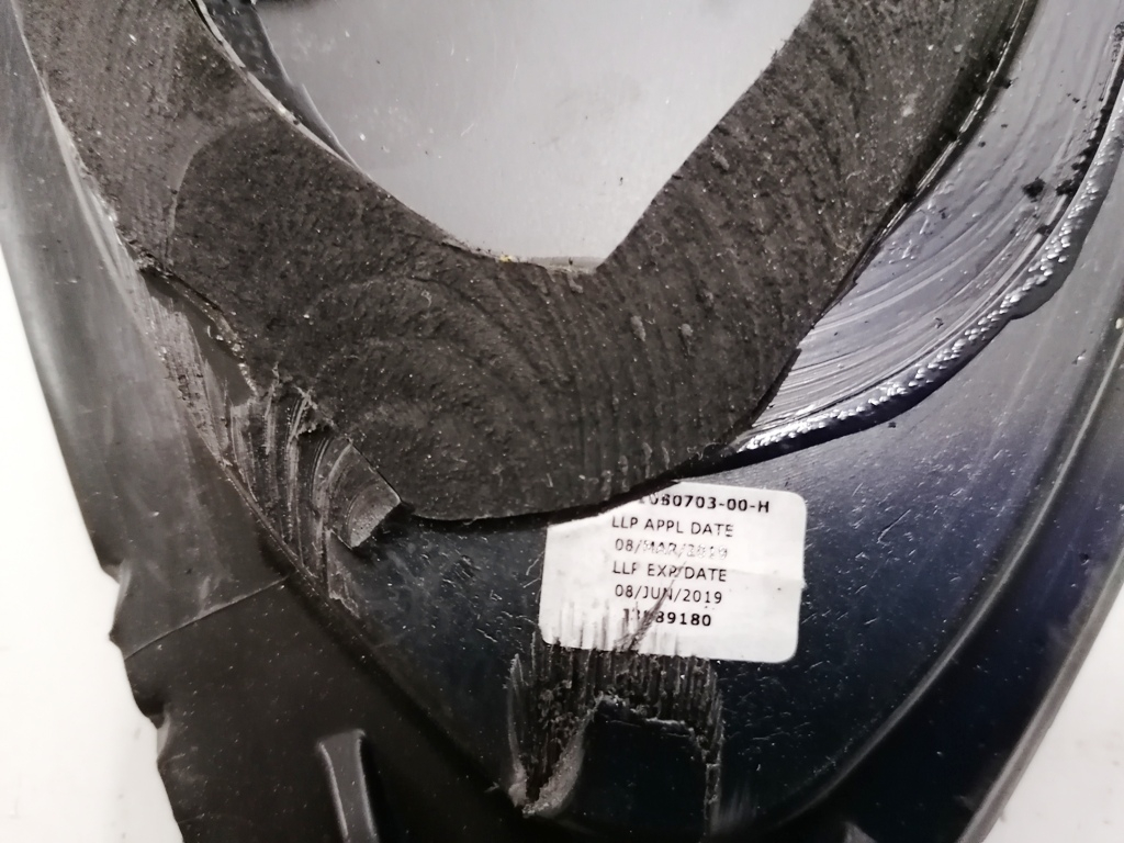 Vitre d'aile arrière gauche (vitre) Tesla modèle 3 1080703-00-H-Uc