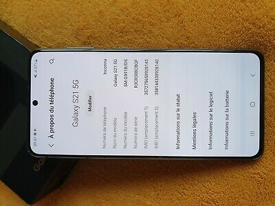 Samsung Galaxy S21 5G SM-G991B/DS - 128 Go - Phantom Gray (Déverrouillé) - Miniature 3