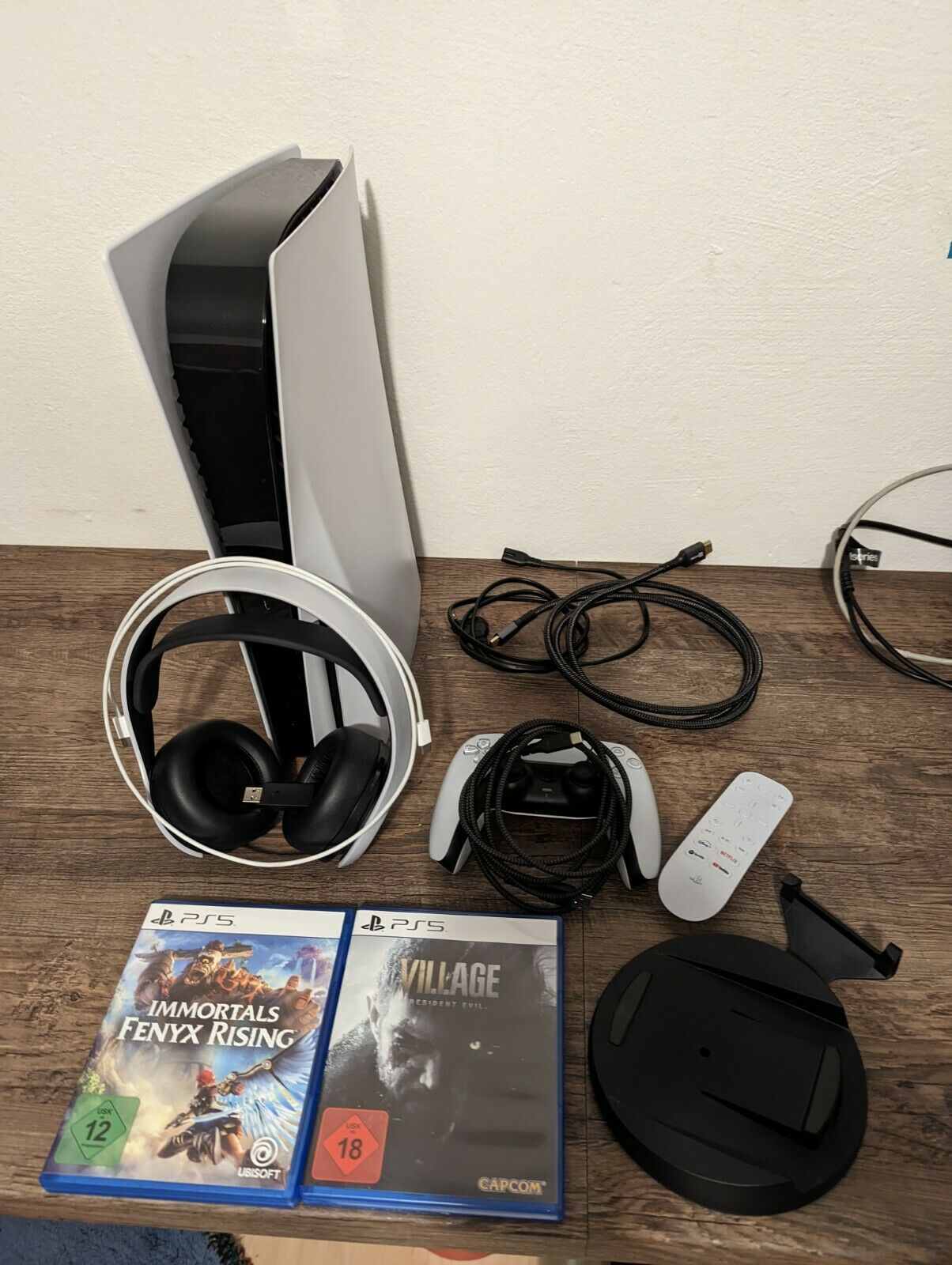 Console de jeu Sony PS5 Édition Blu-Ray
