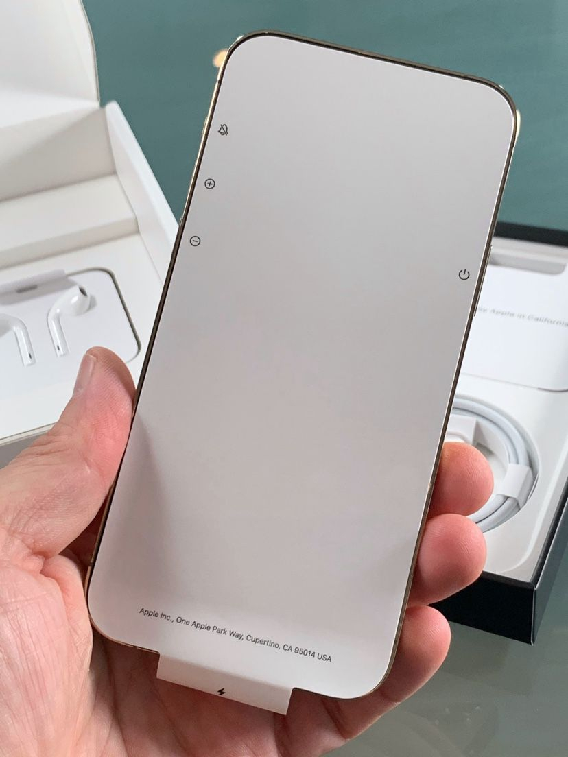 iPhone 12 pro couleur or
